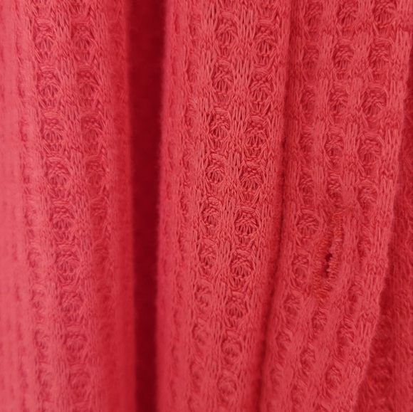 Tommy Hilfiger Summer Cardigan Red Size S - Picture 3 of 4